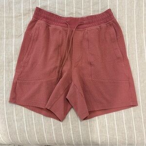 Lululemon Athletica Clay Athletic Shorts Relaxed Fit Elastic Waistband